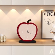 Fruit Fruit Table Clock Desktop Desk Clock Silent Clock Living Room Decoration Ornaments Creative Ca