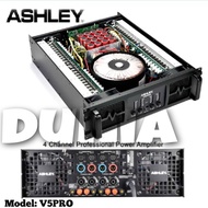 Power Ashley V5PRO Original Amplifier Ashley V 5 PRO - 4 Channel Desk