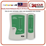 RJ45 RJ11 Cat5e Cat6 Network Cable Tester Cat5 Cat5e Cat6 Handheld LAN Cable Tester Continuity Teste