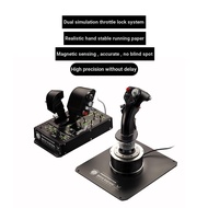 Tumaster Warthog A10C Metal Hands Professional Simulation Flight Joystick Game Tumaster