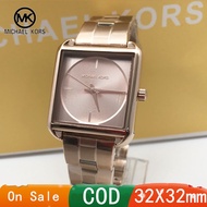 MK Watch For Women Original MICHAEL KORS Square Watch For Girl Original Pawnable MICHAEL KORS For Wo