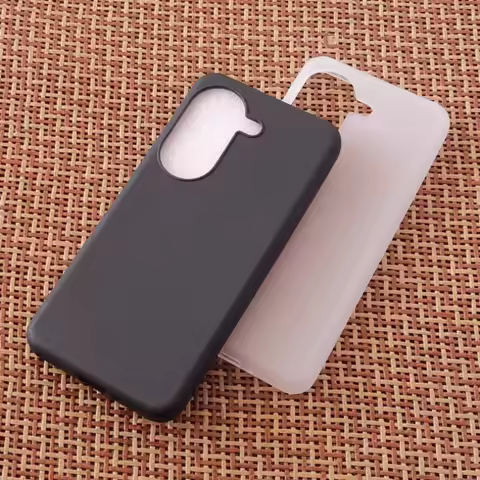 TPU Case For Asus Zenfone 10 9 Ultra-thin Soft Silicone Cover Black Matte Cases For Zenfone10 Zenfon