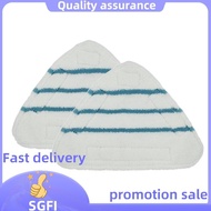 2Pcs Steam Mop Replacement Pads Triangle Washable Cloth Microfiber Steam Mop Pads Mop Head Pad Steam