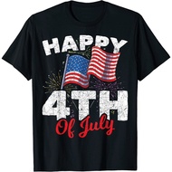Happy 4Th Of July Patriotic American Us Flag 4Th Of July T-Shirt