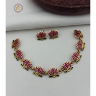 lotus necklace