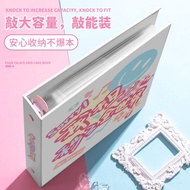 SINGBA I Am Card Book 4 Grid Star Small Loose-Leaf Photo Commemorative Storage ins High-Value Niche 