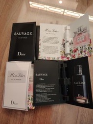 Dior 曠野之水 & 小姐香水小樣