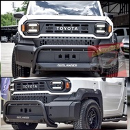 กันชนหน้า กันชนเหล็ก TOYOTA HILUX CHAMP 23 24 25 รุ่น GUARD แบรนด์ OUTLANDER OFF ROAD ตรงรุ่นพร้อมอุ
