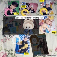 Skzoo Mini Hairband SET+Trading Card Stray Kids Skz Toy World Fan Connecting Japan