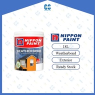 Nippon Paint Weatherbond 18L - Exterior Paint #7 Years' Protection