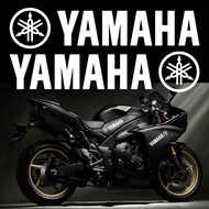 For Yamaha Y15ZR V2 NVX V2 LC135 RXZ XJ6 Y16ZR Aerox FZ150i YAMAHA Logo Emblem Reflective Motorcycle Sticker Decor Motor Bike Body Windshield Fender Decal Accessories