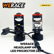[WERACE] LED HEADLAMP H4 MINI PROJECTOR PROJECTOR Y7D Y7 SUPER BRIGHT