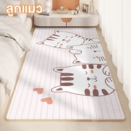 AIBE พรมห้องนอน 100x200 พรม พรมปูพื้น นพรมกันลื่น พรม พรมตกแต่งบ้าน พรมปูพื้นห้อง พรมปูพื้นห้องรับแข