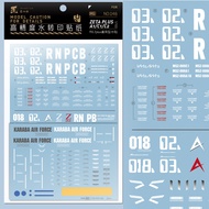 Artisan's Club MG 1/100 ZETA plus A1/C1/C2 Water Slide Decal MG046