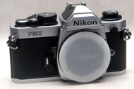 Nikon 流行的豪華單反相機 NEW FM2 銀色機身