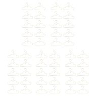 50Pcs Hangers Non Slip Metal Toddlers Clothes Hanger Golden Kids Cloud Shape Coat Hanger Clothing St