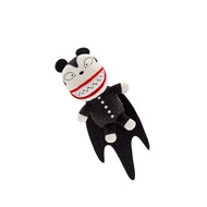 Disney Store Official The Nightmare Before Christmas: Vampire Teddy Bear 5.5-Inch Magnetic Shoulder