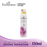 Xịt khử mùi hương nước hoa Enchanteur Sensation 150ml - 8992856897984