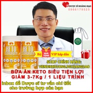 Sữa lắc Keto Collagen [Liệu trình 2 hộp 500g] Bữa ăn Keto GIẢM CÂN SIÊU TIỆN LỢI cho người thực hành
