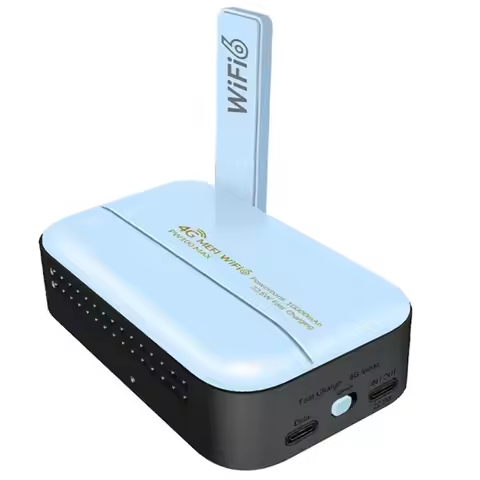 XB-Wireless 4G LTE SIM Card Router USB Type-C Mobile Hotspot Portable Power Bank WIFI New