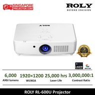 ROLY RL-600U WUXGA 3-LCD Laser Projector