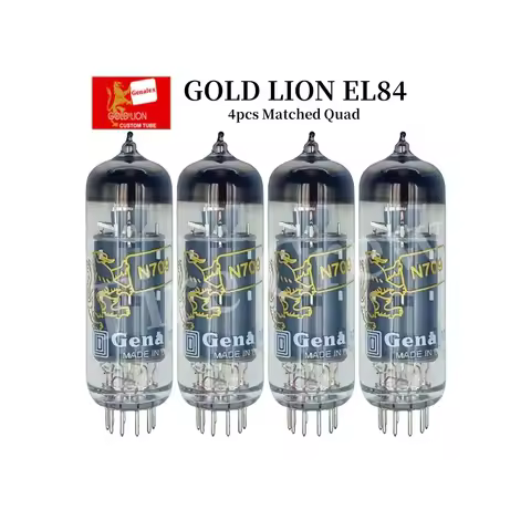 Fire Crew GOLD LION EL84 N709 Vacuum Tube Upgrade 6P14 6BQ5 6N14N HIFI Audio Valve Electronic Tube A