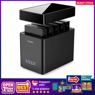 [sgstock] ORICO Tool-Free 5 Bay Docking Station USB 3.1 Type C Magnetic-Type HDD Enclosure for 3.5" SATA External Hard D