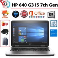 HP ProBook 640 G3 i5 7Th Gen | 4GB /8GB /16GB RAM | 128GB /256GB /512GB SSD | Student Laptop