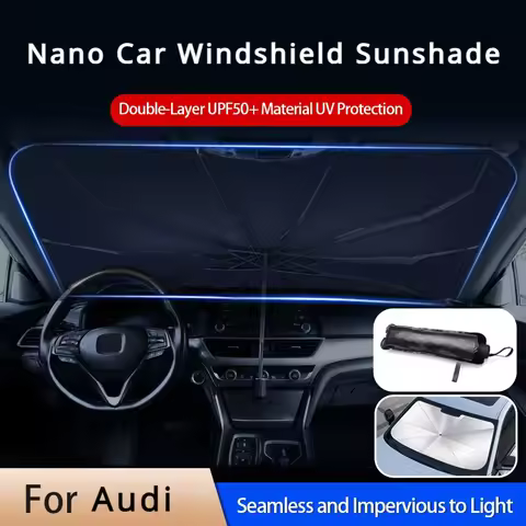 Car Windshield Sunshade Umbrella for Audi A1 A4 A5 A7 A8 S4 S5 A6 Q3 Q4 Q5 Q6 Q7 Q8 SQ5 Q5L A4L A5L 