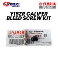 (BERANI JAMIN 100% HLY) Y15ZR BLEED SCREW KIT FRONT BRAKE CALIPER - 4C9-W0048-00