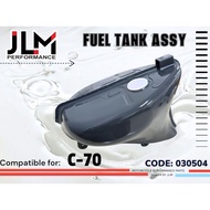 JLM HONDA  C70 FUEL TANK ASSY GREY  C70 BULAT TANGKI MINYAK PETROL TANK