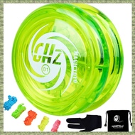 (R Q S E) Responsive Yoyo D1 GHZ, Professional Looping Yoyos for Kids Beginner with Yoyo Strings+Glo