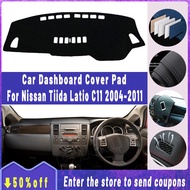 【ready stock】For Nissan Tiida Latio C11 2004~2011 Thickened Insulated High Quality Leather dashboard