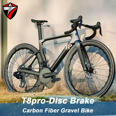 TWITTER T8pro 700C carbon fiber road bike hydraulic disc brake with multiple configurations for off-