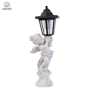 [szgrqkj3] Decorative Angel Statue | Angel Statue with Lantern, Weather-Resistant, for