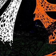 Halloween Hole Web White Black Orange Spider Web Rag Web Elastic Web Outdoor Decoration Props 73126