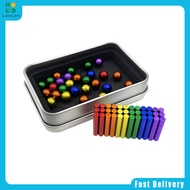 LanLan Magnetic Stick Rod Building Blocks Constructor Blocks Set Educational Toys For Boys Girls Bir