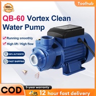 BQB-60-Peripheral Water Pump 0.5HP 450W Home Water Civilian Agriculture Booster Pump PUMP FERTIGAS