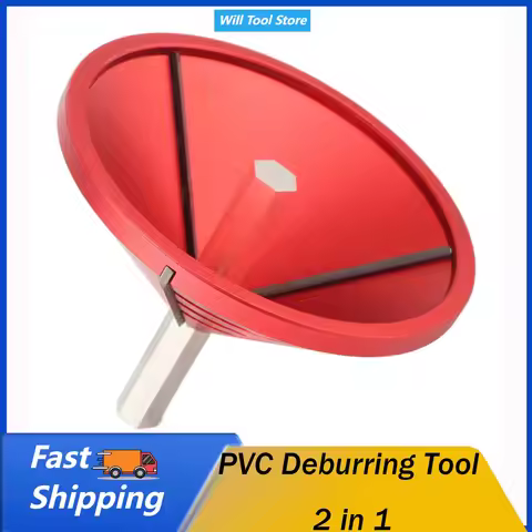 PVC Deburring Tool 2 in 1 Inner Outer CPVC ABS PP PE Pipe Chamfer Reamer Plumbing Tools Pipe Deburri