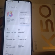 Redmi k50 pro Ram 12