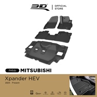 3D Mats พรมปูพื้นรถยนต์ MITSUBISHI Xpander HEV  2024 - Present พรมกันลื่น พรมกันนํ้า พรมรถยนต์