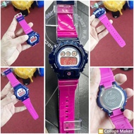 Carzy Colour G-Shock Digital Sport DW-6900BB-1 Kid Cudi Men Women Watch Jam Tangan Lelaki Box