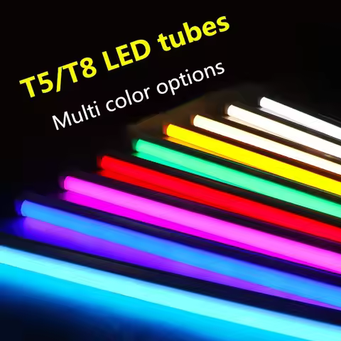 T8/T5 Integrated LED Tube Light AC85V-265V 2835 SMD 300mm 600mm Fluorescent LED Tube Lampara Ampoule