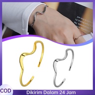 Bigel Wave Bracelet Bangle Bracelet Bangle Sleeve Bracelet Bangle Women Bralette Temperament Opening