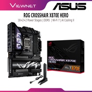 ASUS  ROG CROSSHAIR X870E HERO DDR5 AM5 GAMING MOTHERBOARD COMBO PROCESSOR 7500F /  7800X3D / 9700X 