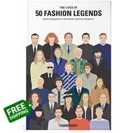 be happy and smile ! >>> [พร้อมส่ง]​ หนังสือ The Lives of 50 Fashion Legends ศิลปะ ศิลปิน ดีไซน์ art