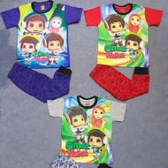 Kid pyjama, baju pyjama kanak-kanak, baju omar dan hana