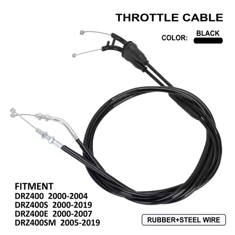Motorcycle Throttle Oil Wire Line Cable For Suzuki DRZ400 DRZ400S DRZ400E DRZ400SM DRZ 400 400S 400E