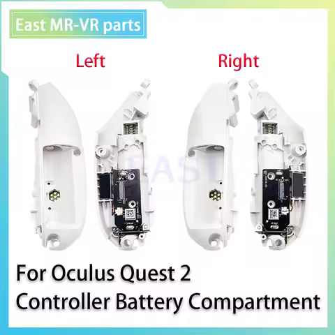 Original VR Battery Holder Compartment kit For Meta Oculus Quest 2 Controller Battery Cover Case She