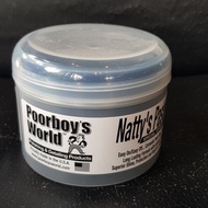 แว๊กซ์เคลือบสีรถ สำหรับสีดำ Nattys Black Paste Wax 8oz